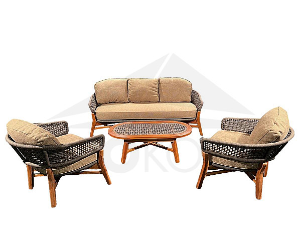 Garden teak set NAPLES