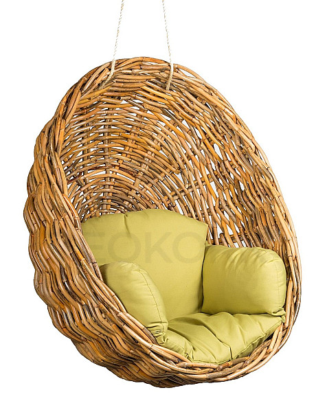 Garden rattan hanging chair GILI