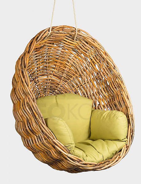 Garden rattan hanging chair GILI