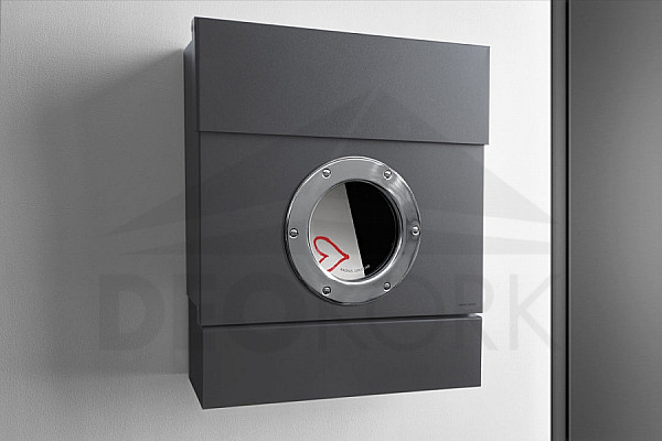 Letter box RADIUS DESIGN (LETTERMANN 2 anthracite 505G) anthracite