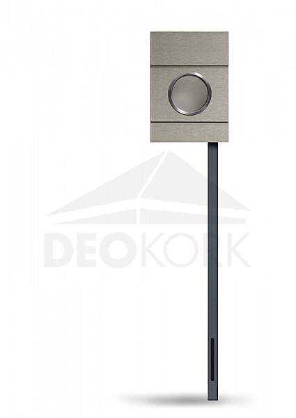 Letter box RADIUS DESIGN (LETTERMANN MB STANDING stainless steel 763P) stainless steel