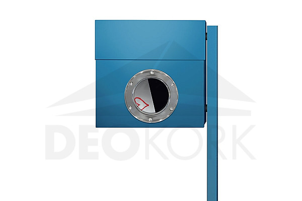 Letter box RADIUS DESIGN (LETTERMANN 1 STANDING blue 563N) blue