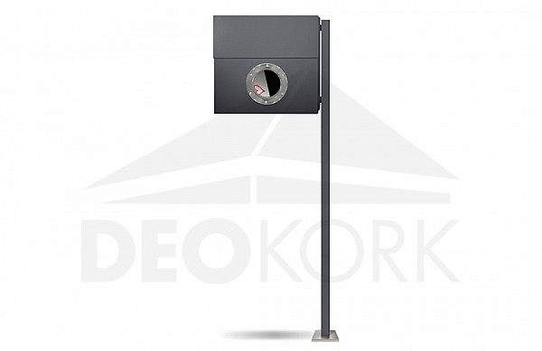 Letter box RADIUS DESIGN (LETTERMANN XXL STANDING anthracite 567G) anthracite