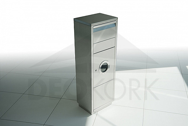 RADIUS DESIGN parcel box (LETTERMANN standing ovation 1 stainless steel 600) stainless steel