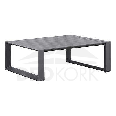 Aluminum table 79x79 cm MADRID (anthracite)