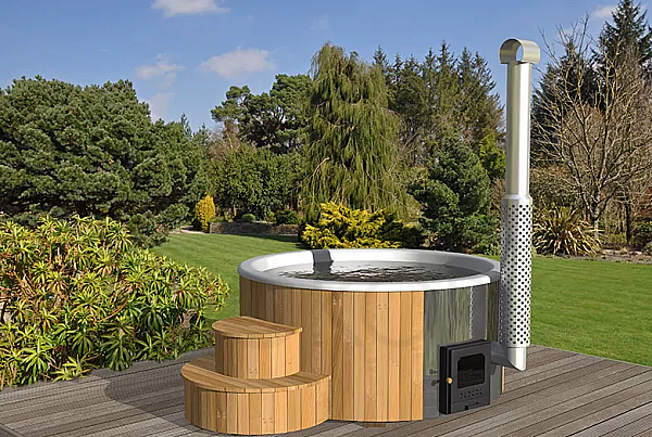 Wooden tub Hot tub DELUXE 220 (1650L)