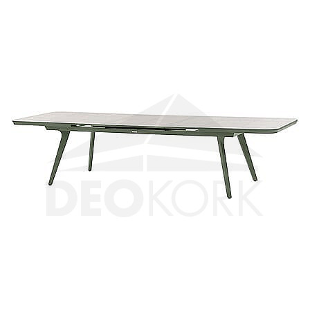 Aluminum table SAN DIEGO 250x110 cm