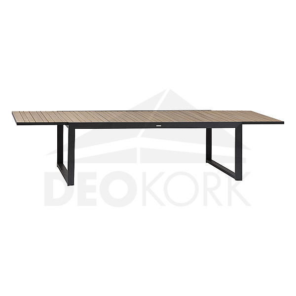 Aluminum dining table EMPERIA 220/340x110 cm (damaged)