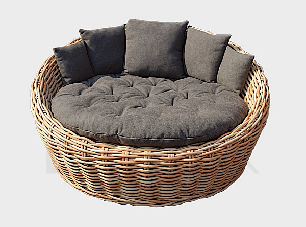 Garden rattan papasan TUBAN