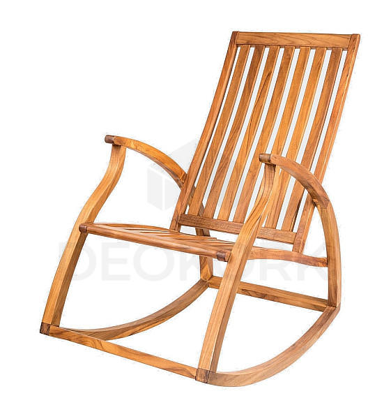 Teak rocking chair STEFANO