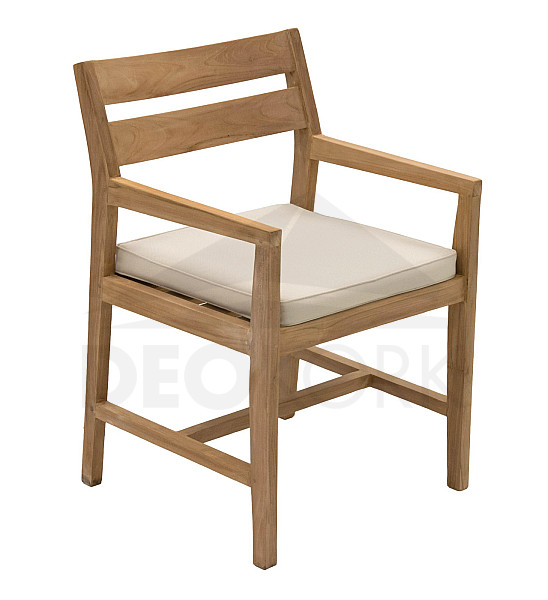 Fixed garden chair WINSTON (teak)