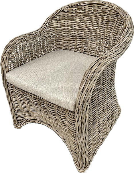 Garden rattan armchair SAVANNAH