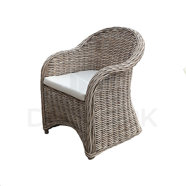 Garden rattan armchair SAVANNAH