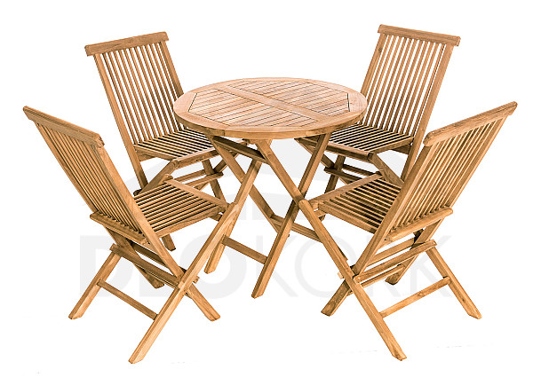 Teak garden set FOXI BALCONY I. 1+4 (FREE cushions)