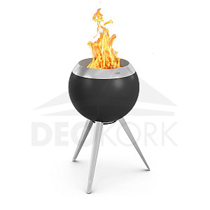 HÖFATS Moon 45 portable grill fire pit for wood and pellets with a high base