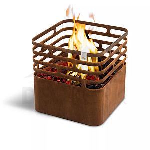 HÖFATS Cube corten grill portable fire pit