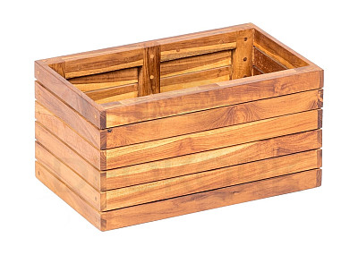 Garden teak box UNICO