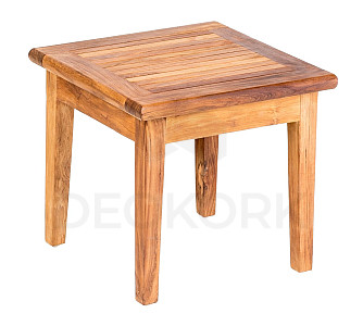 Teak stool PAOLO