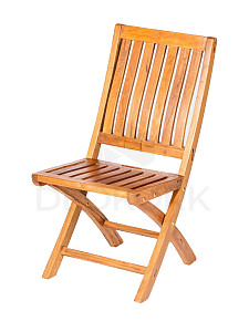 Folding teak chair NOEMI