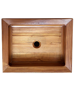 Teak washbasin LEDRO