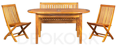 DANTE PINA PIETRO teak set