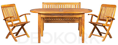 DANTE ANGELO PIETRO teak set