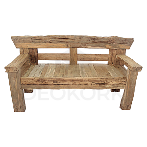 Teak bench EROZE X