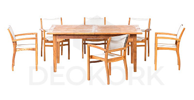 Teak set ELEGANTE ROMA