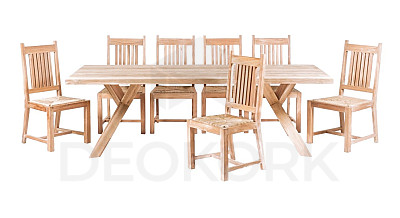 Teak set SPIDER NANDA II