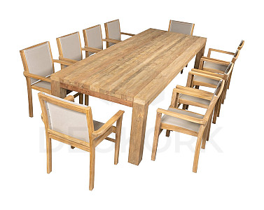 Teak set FLOSS ROMA NEW