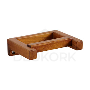 Teak toilet paper holder LUX