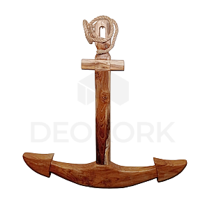 Teak anchor