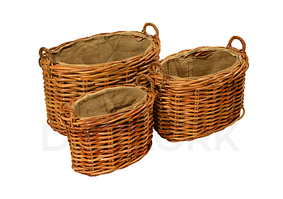 Rattan basket OVAL