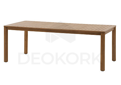 Garden dining table made of acacia ZARAGOZA 210x100 cm