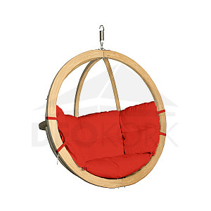 SALE Hanging rocking chair ZITA (terracotta) - 2nd quality