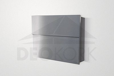 Letter box RADIUS DESIGN (LETTERMANN XXL 2 stainless steel 562) stainless steel
