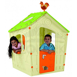 Children's playhouse MAGIC (beige-green)