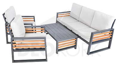 NEWPORT aluminum set for 5 people