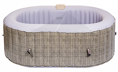 Mobile hot tub Belatrix MOUNTINE 120 Rattan (550 l)