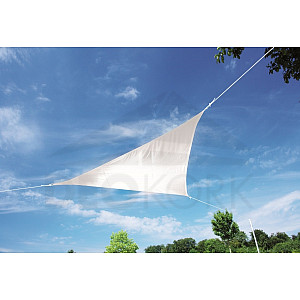 Doppler Sunshade ALUPRO triangle 500 x 500 x 500 cm (various colors)