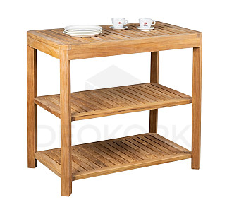 Teak shelf ALESANDRO