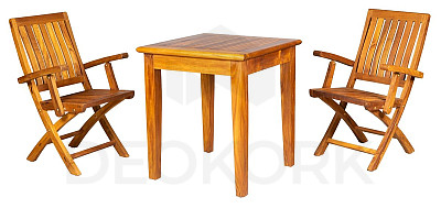 Teak set DANTE DORIS