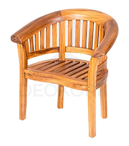 Teak armchair FABIO