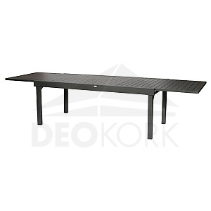 Aluminum table VALENCIA 200/320 cm (anthracite)