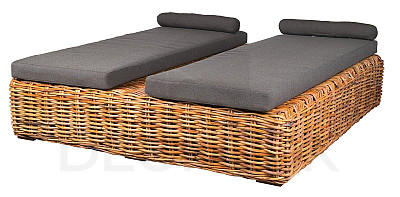 Garden rattan bed BOREA