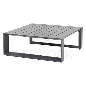 Aluminum table 97x97 cm MADRID (anthracite)