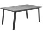 Aluminum table ALORA 170/264x101 cm (grey-brown)