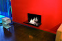 BIO wall-mounted fireplace Radius design cologne (WALL FLAME II. 546B)