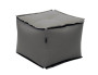 Garden textile table/stool MODULTEX (grey-brown)