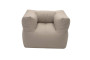 Garden textile armchair MODULTEX (cappuccino)